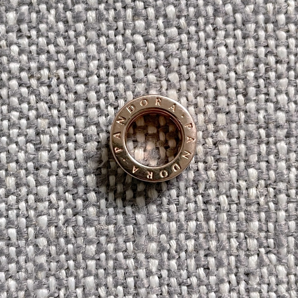 Pandora Reflexions Logo Circle Clip Charm